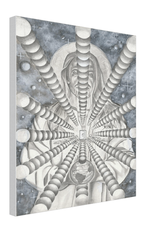 Surrealism Print on Canvas