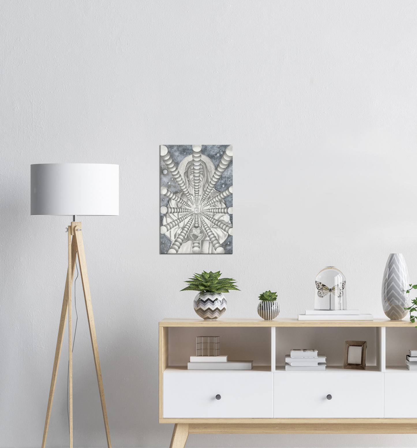 Surrealism Print on Canvas