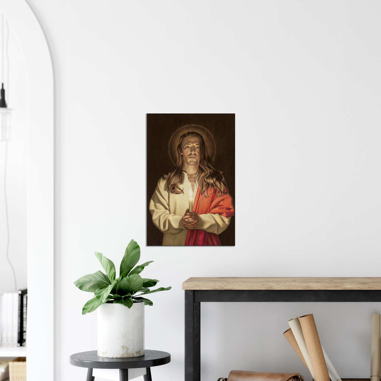Baroque Print on Canvas
